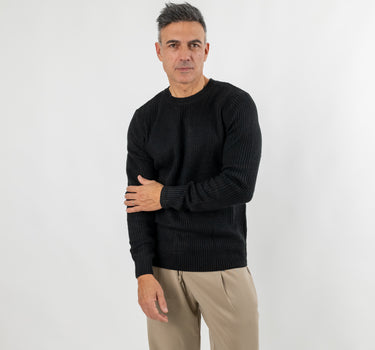 Maglione girocollo - Nero