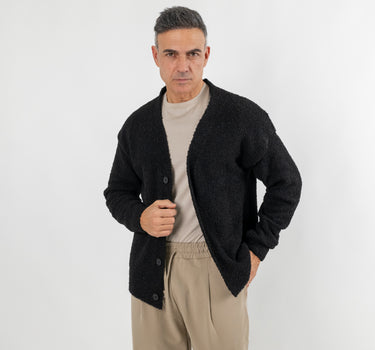 Cardigan bouclé - Nero