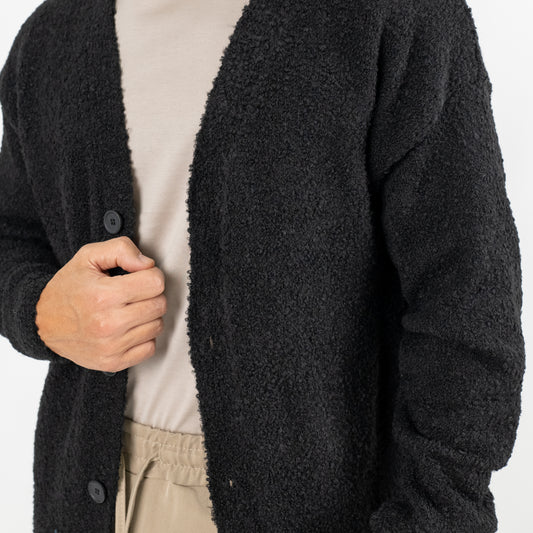 Cardigan bouclé - Nero
