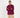 Polo oversize punto milano - Bordeaux