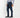 Pantalone con fibbia laterale - Blu Notte