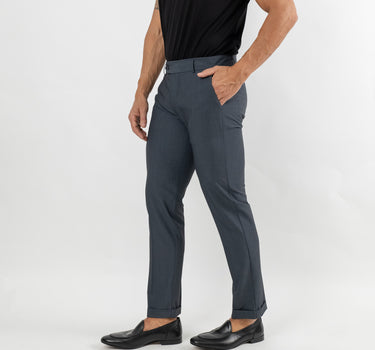 Pantalone sartoriale slim - Piombo