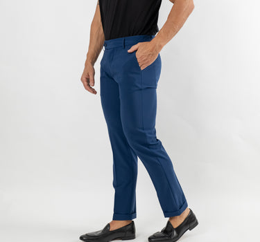 Pantalone sartoriale slim - Blu Royal