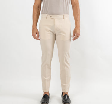 Pantalone sartoriale slim - Avorio