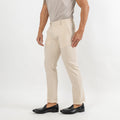 Pantalone sartoriale slim - Avorio