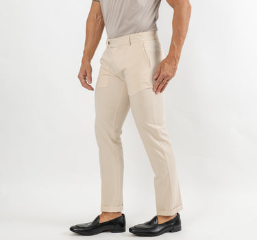 Pantalone sartoriale slim - Avorio