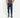 Jeans sartoriale tinta unita - Blu