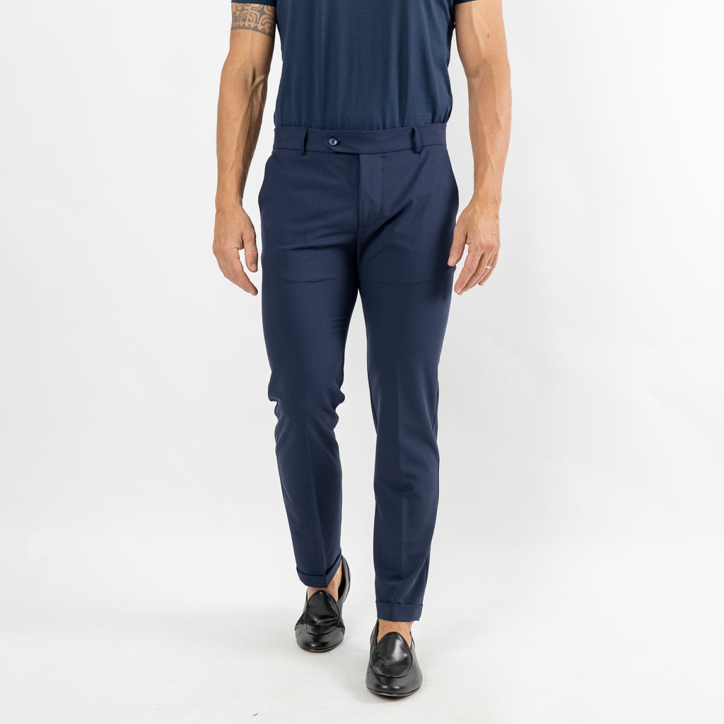 Pantalone sartoriale slim - Blu Notte