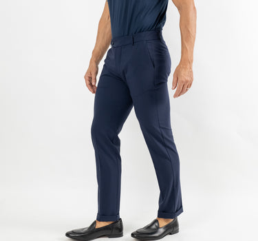 Pantalone sartoriale con bustino - Blu Notte