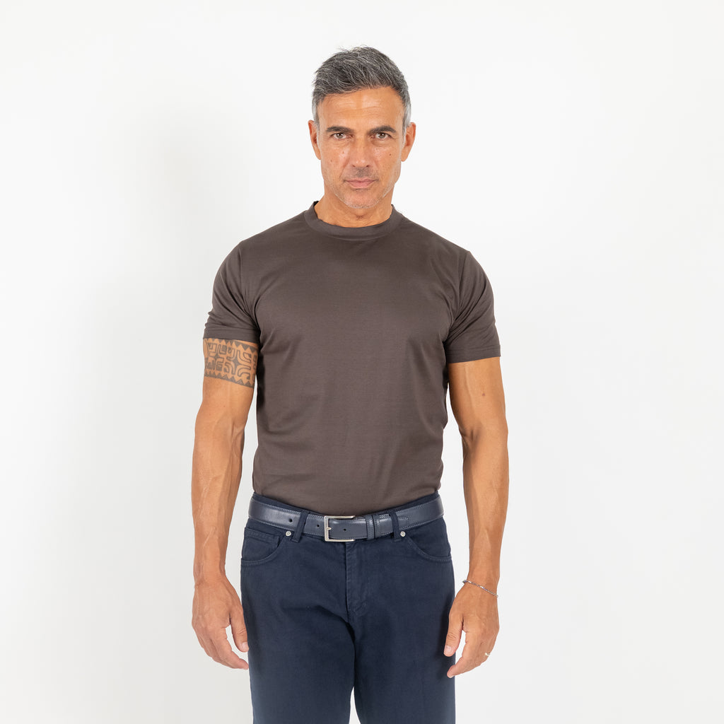 Scottish lisle T-shirt - White