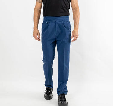 Pantalone sartoriale con bustino - Blu Royal