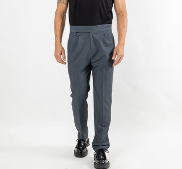 Pantalone sartoriale con bustino - Piombo