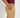 Pantalone in gabardina chiusura laterale - Camel