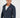 Cardigan a giacca monopetto - Blu