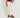 Jeans sartoriale tinta unita - Crema