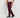 Pantalone classico con risvolto alto - Vinaccia