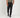 Pantalone classico con risvolto alto - Nero