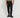 Jeans sartoriale tinta unita - Nero