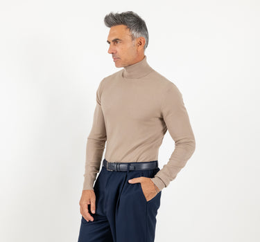 Jersey de cuello alto - Blanco