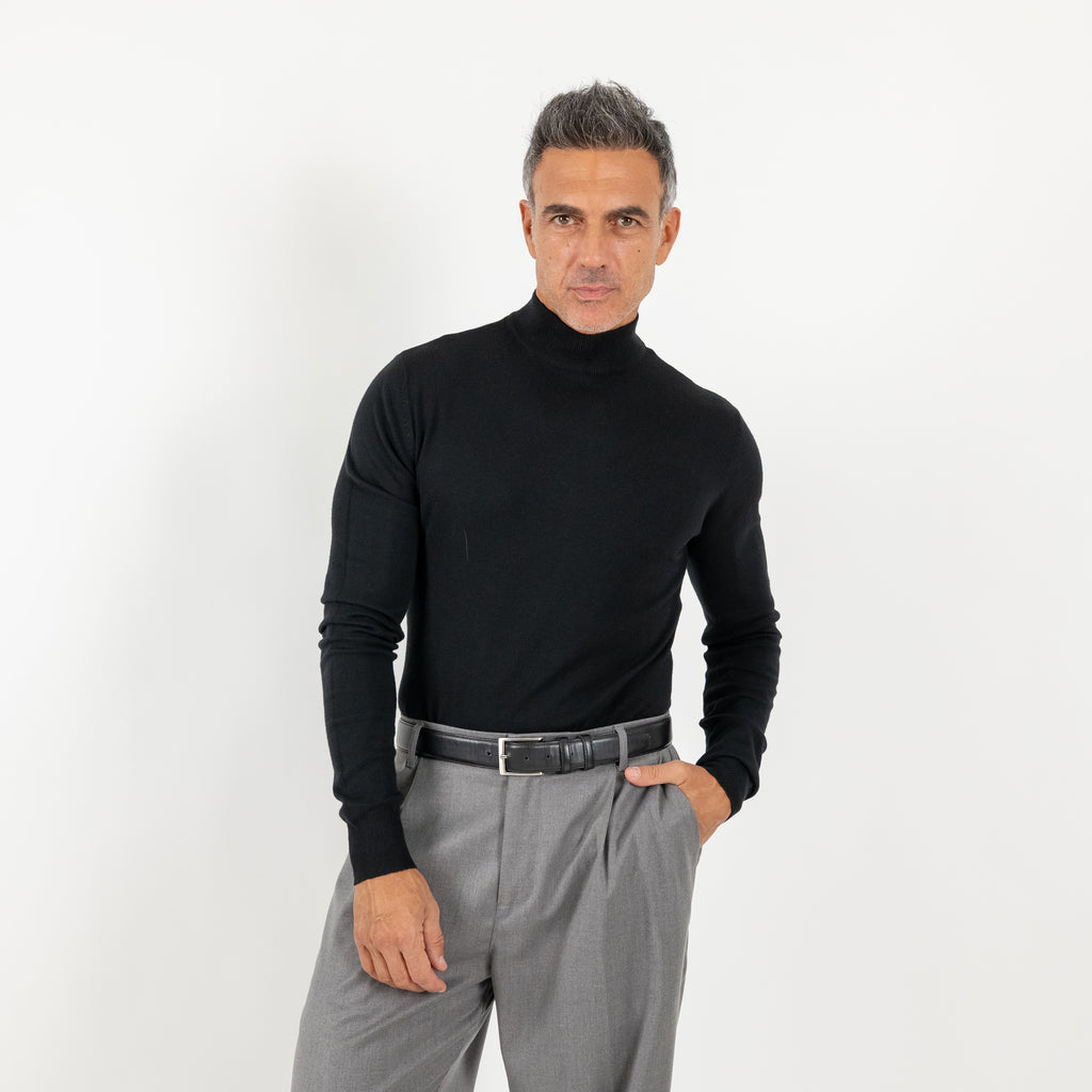 Dolcevita Mezzo Collo - Nero