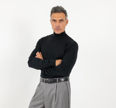 Dolcevita Mezzo Collo - Nero