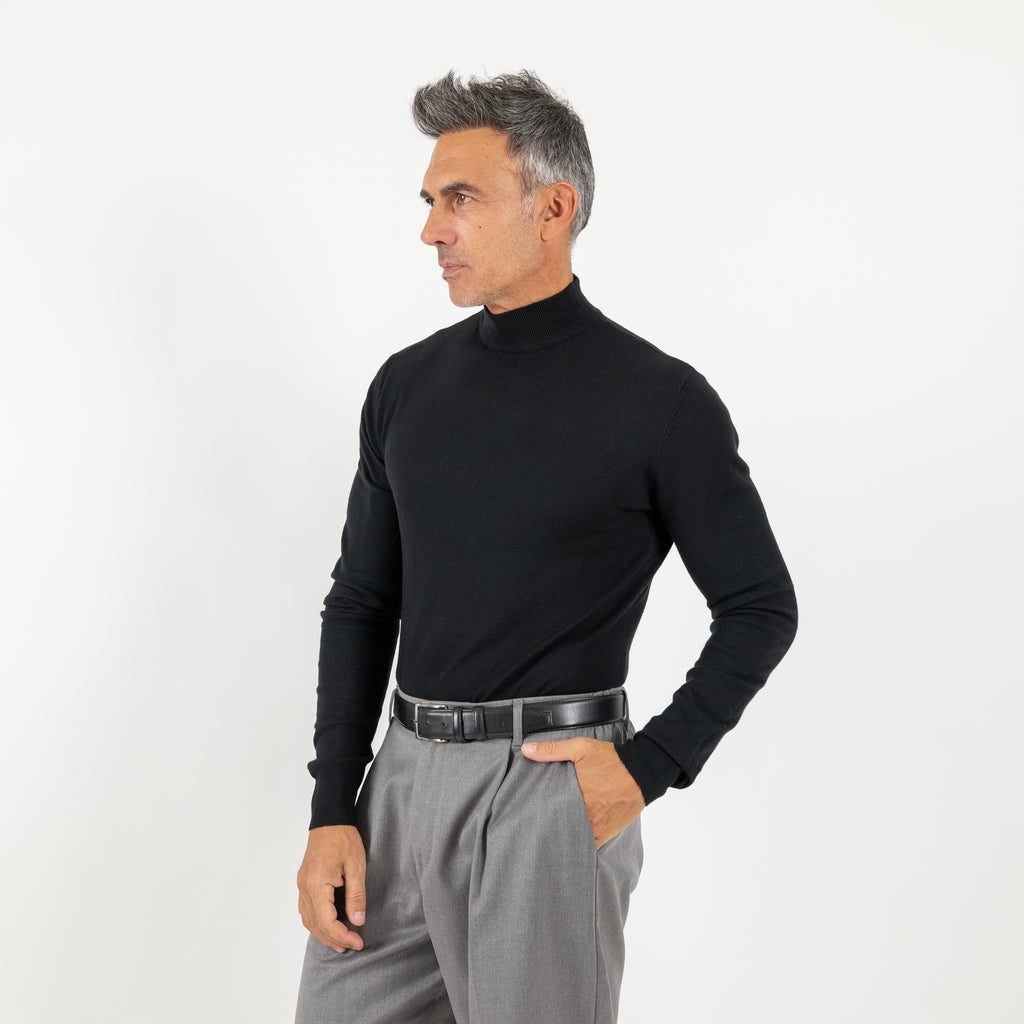 Dolcevita Mezzo Collo - Nero