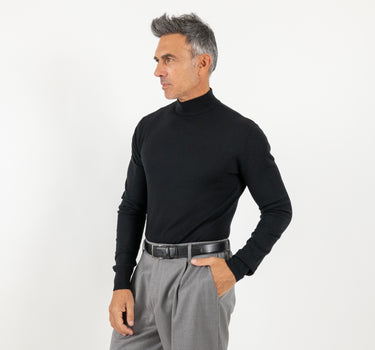 Dolcevita Mezzo Collo - Nero