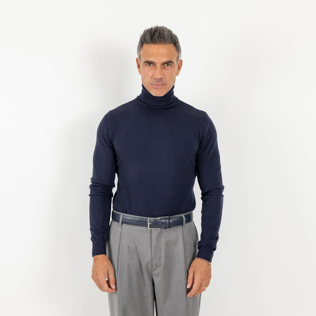 Dolcevita collo alto - Blu
