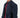 Bomber a costine con bottoni - Blu