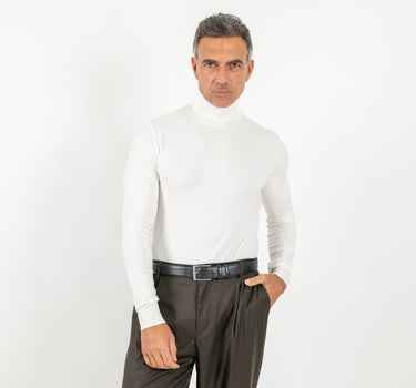 Turtleneck turtleneck - White