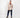 Cappotto corto doppiopetto oversize  - Avorio