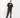 Cappotto corto doppiopetto oversize  - Nero