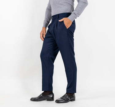 Pantalón Clásico con Pinzas - Beige 