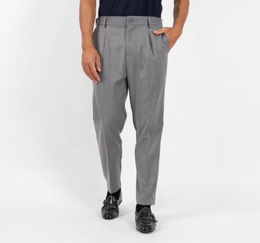 Pantalón Clásico con Pinzas - Beige 