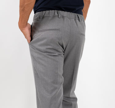 Pantalón Clásico con Pinzas - Beige 