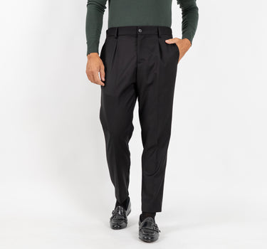 Pantalón Clásico con Pinzas - Beige 