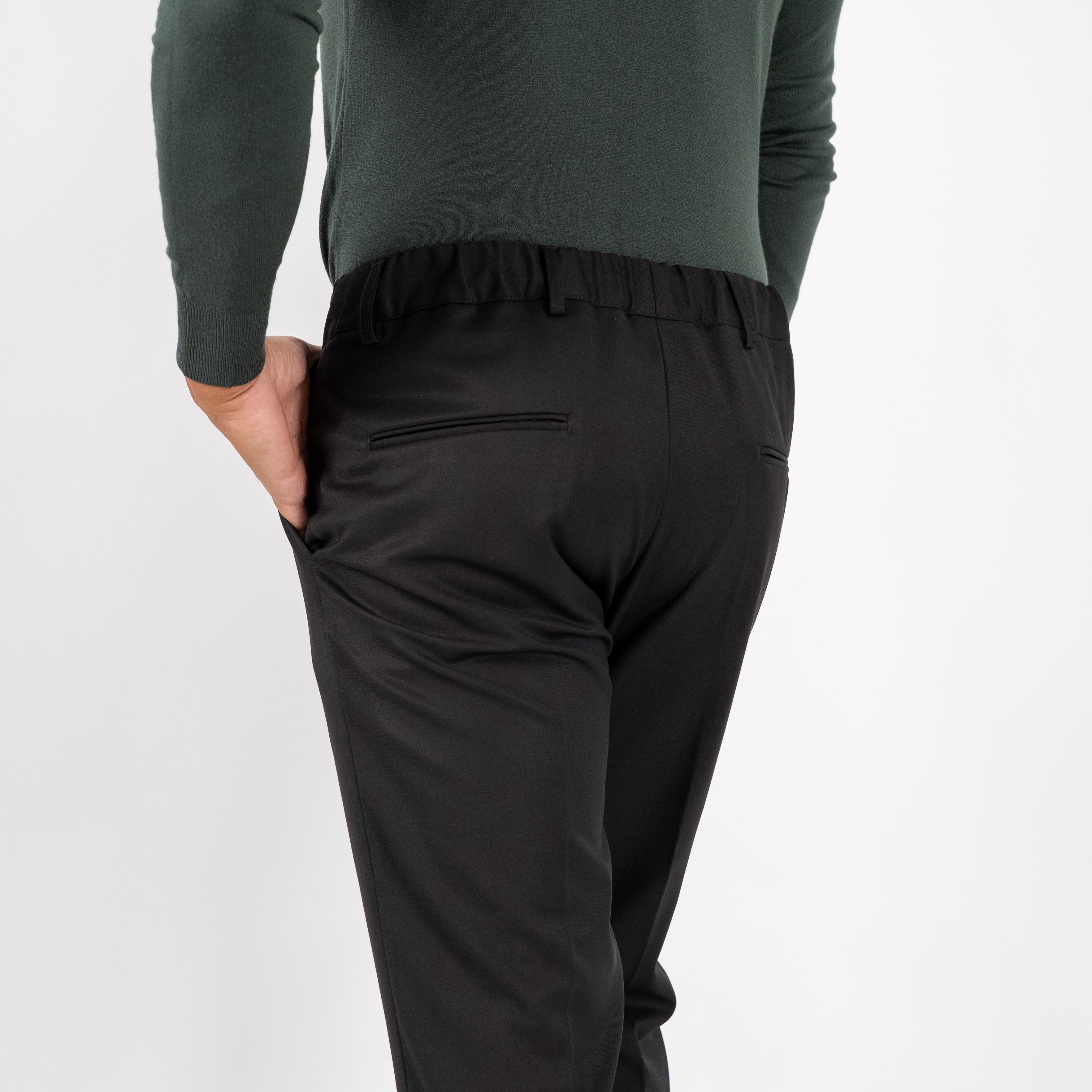 Pantalón Clásico con Pinzas - Beige 