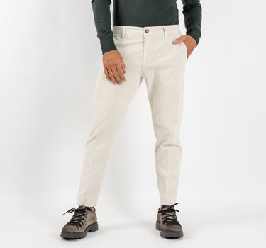 Classic Trousers with Pleats - Beige 