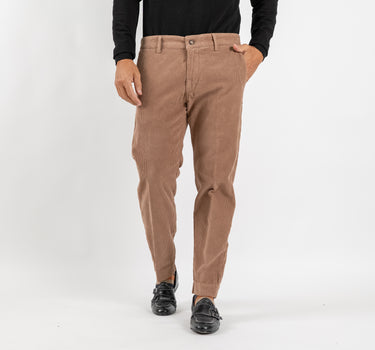 Classic Trousers with Pleats - Beige 