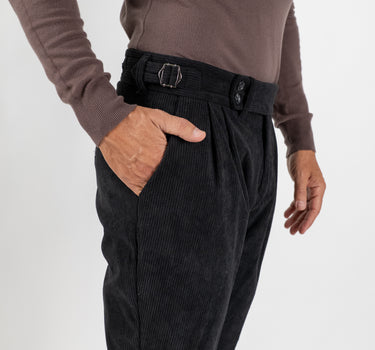 Classic Trousers with Pleats - Beige 