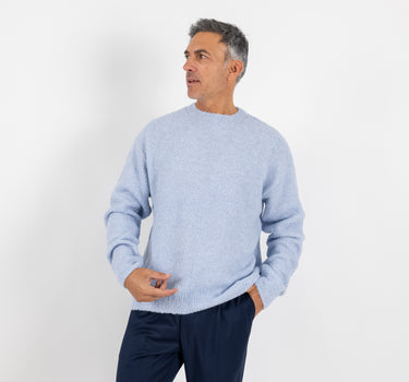 Cárdigan de hilo con botones - Ice