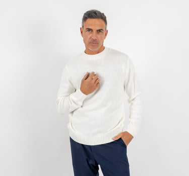 Cárdigan de hilo con botones - Ice