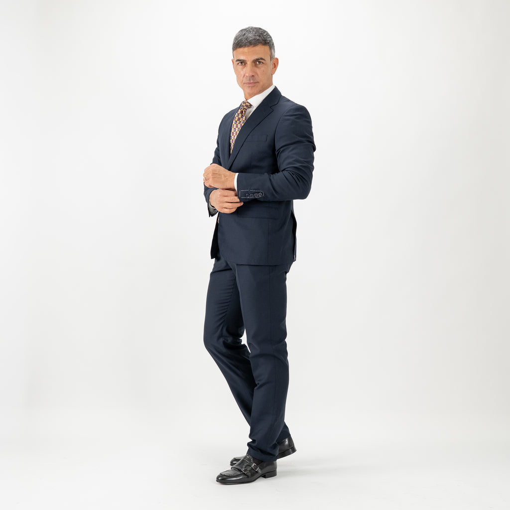 Single-breasted suit with slacks - Midnight Blue