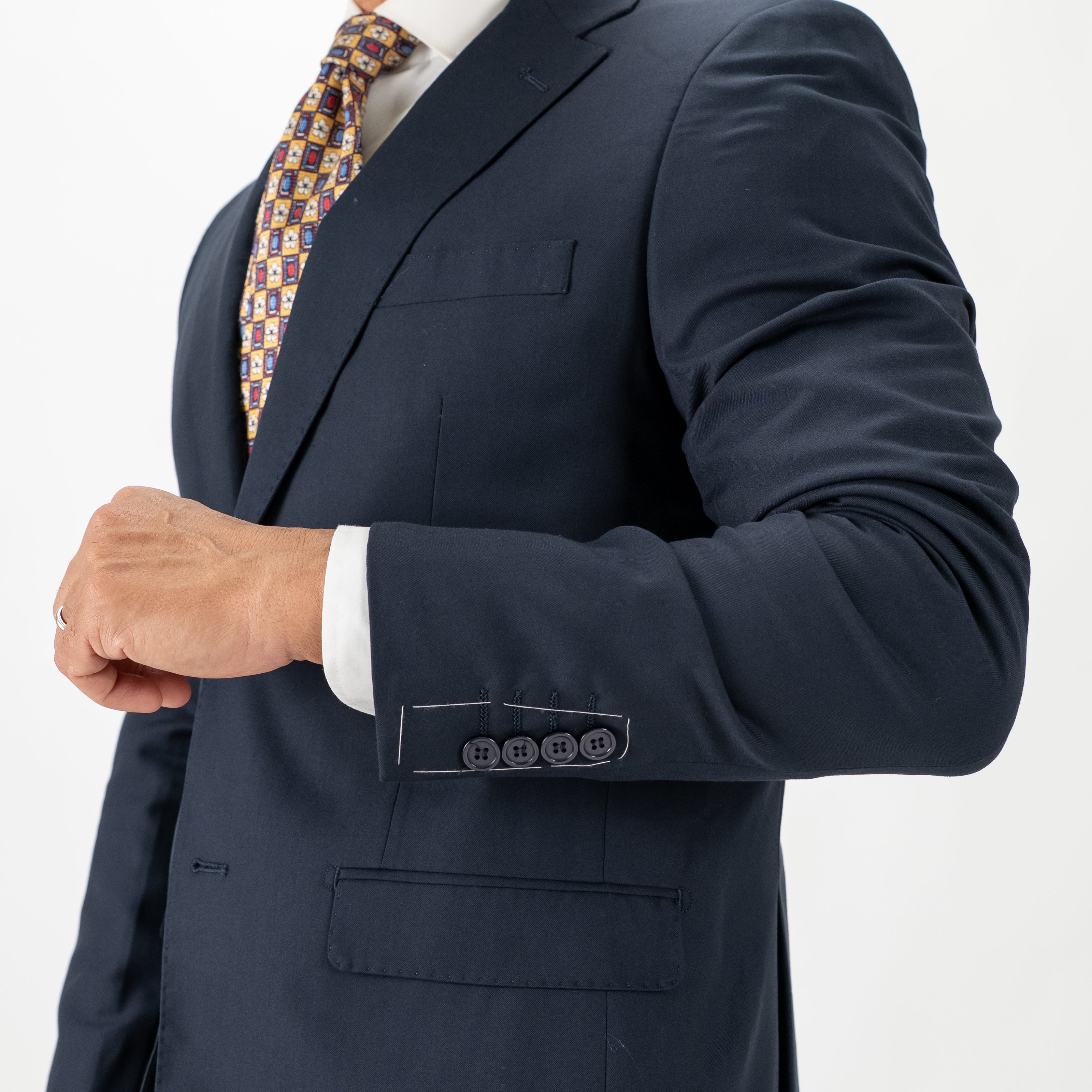 Single-breasted suit with slacks - Midnight Blue