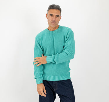 Maglione girocollo con trama a coste - Tiffany