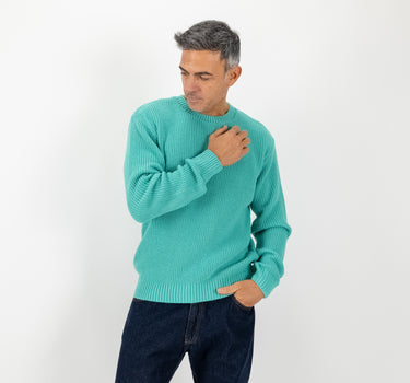 Maglione girocollo con trama a coste - Tiffany