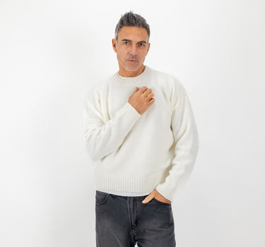 Cárdigan de hilo con botones - Ice