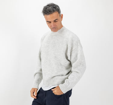 Cárdigan de hilo con botones - Ice