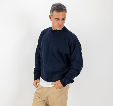 Cárdigan de hilo con botones - Ice