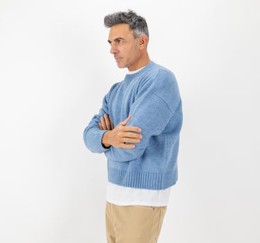 Cárdigan de hilo con botones - Ice